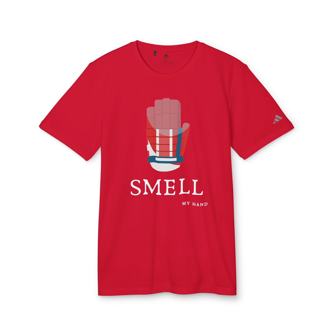 "Smell My Hand" - adidas® Sport T-shirt