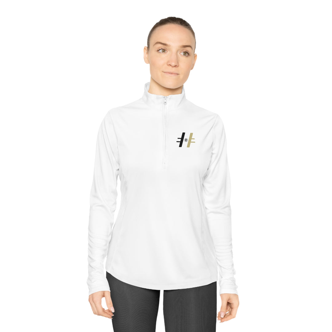 "Raptors" - Ladies Quarter-Zip Pullover (Beta)