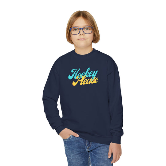 "Hockey Please" - Youth Sweatshirt