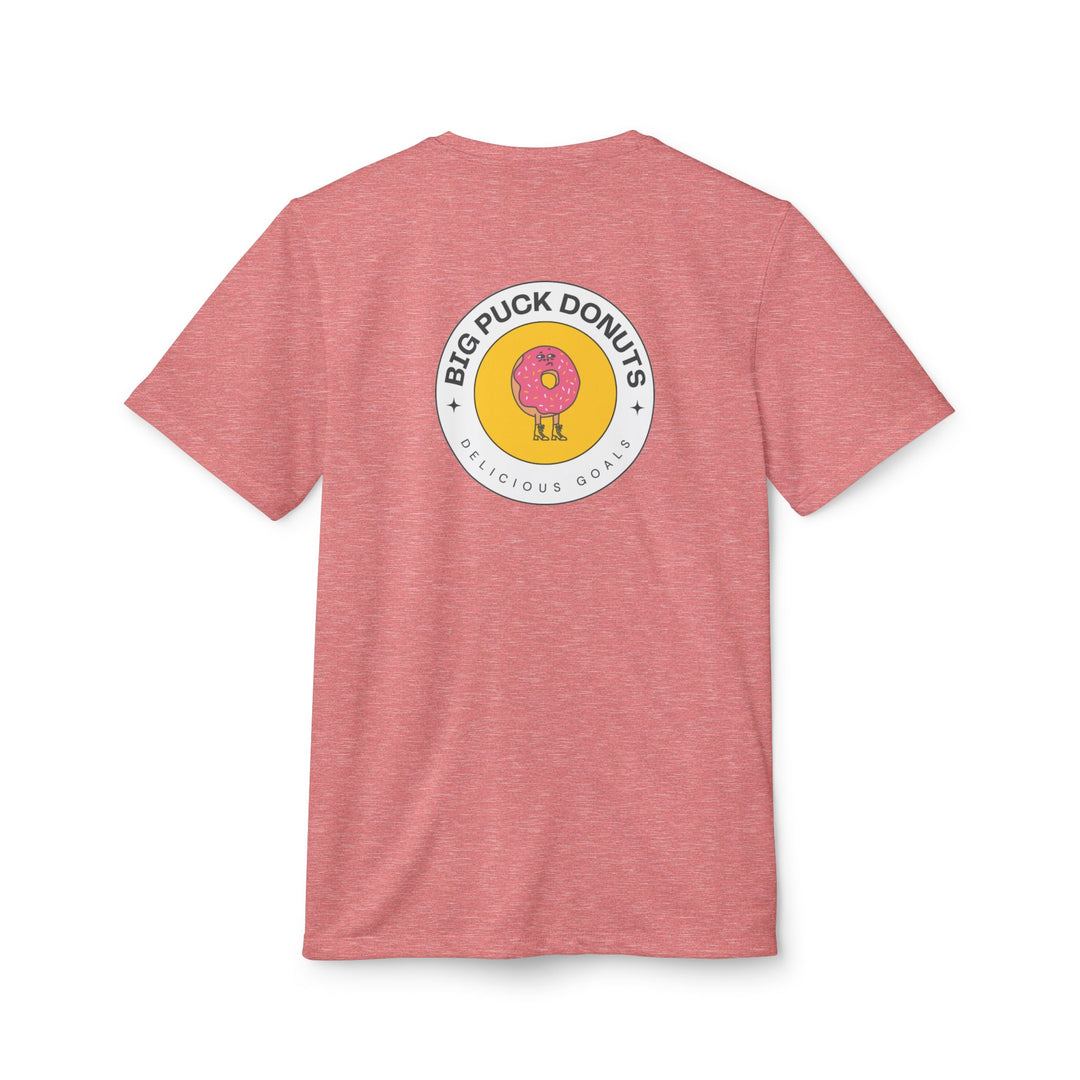 "Big Puck Donuts" - adidas Sport T-shirt