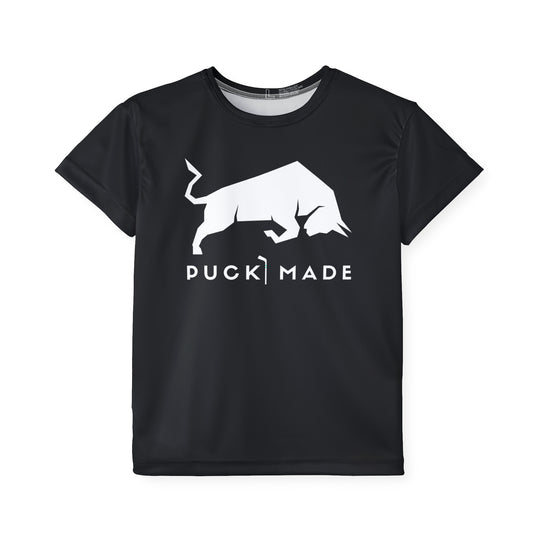 "PuckMade - Bull" Kids Sports T-Shirt