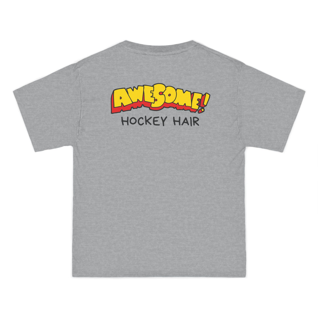 "Awesome Hockey Hair" -  Beefy-T® T-Shirt