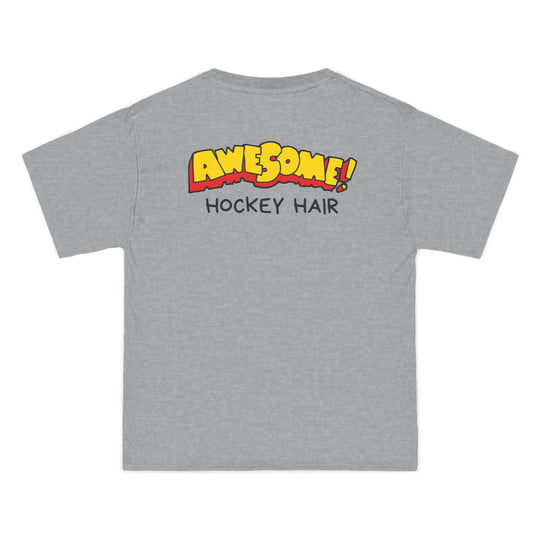 "Awesome Hockey Hair" -  Beefy-T® T-Shirt