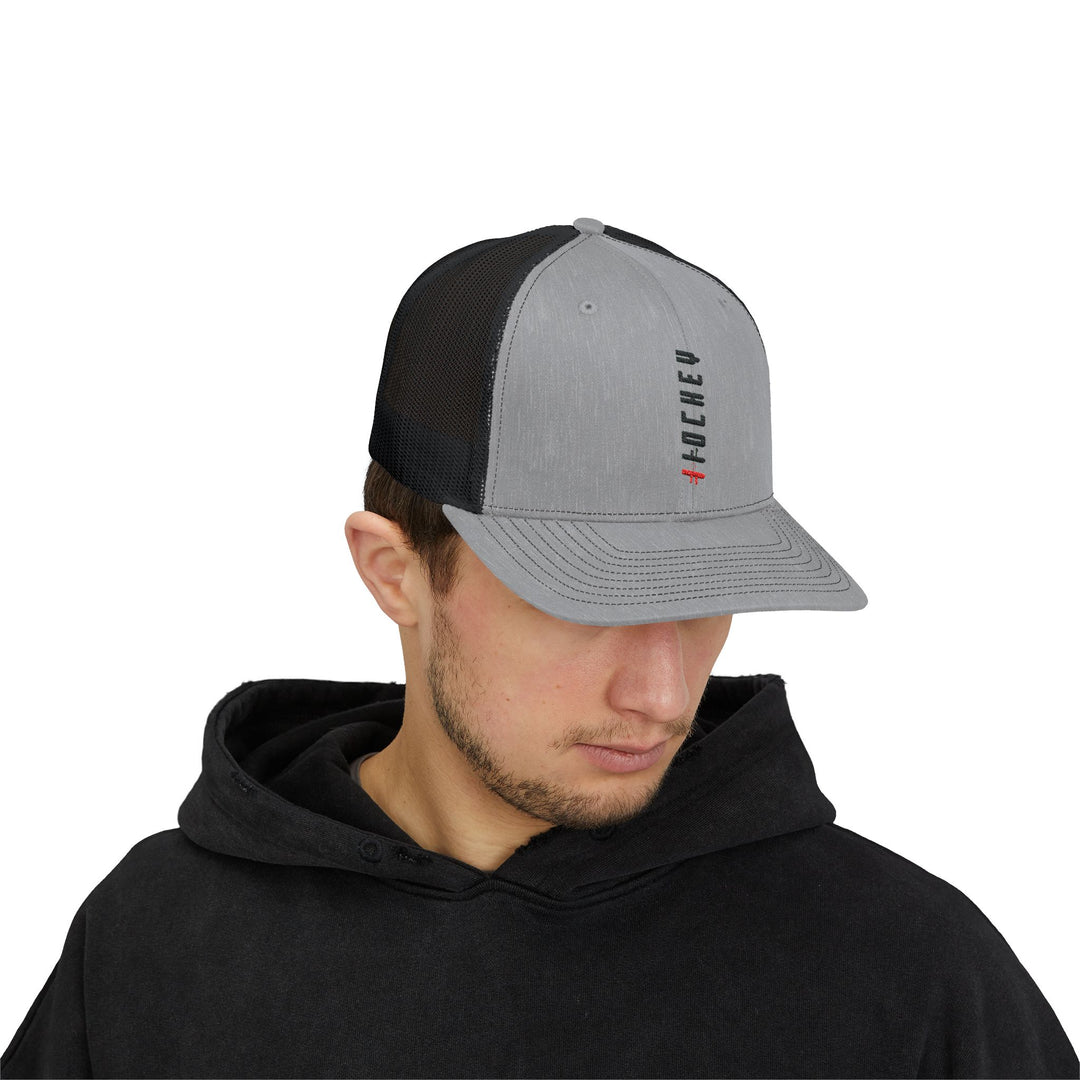 "S1 Hockey Logo" - Snapback Trucker Cap