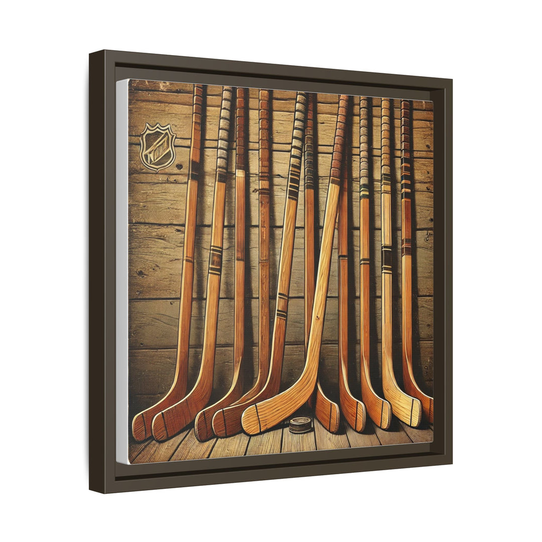 "Vintage Sticks"  - Matte Canvas, Framed