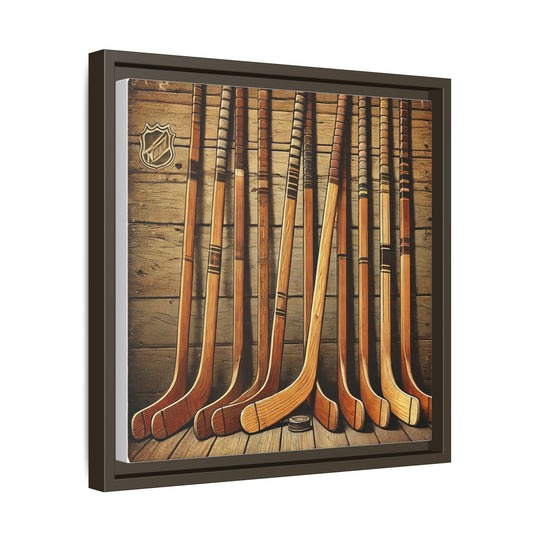 "Vintage Sticks"  - Matte Canvas, Framed