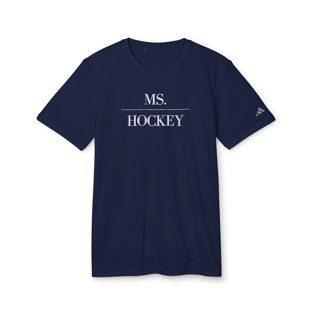 "Ms. Hockey" - adidas Sport T-shirt