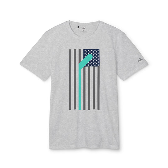 "Stick Over Flag" - adidas Sport T-shirt