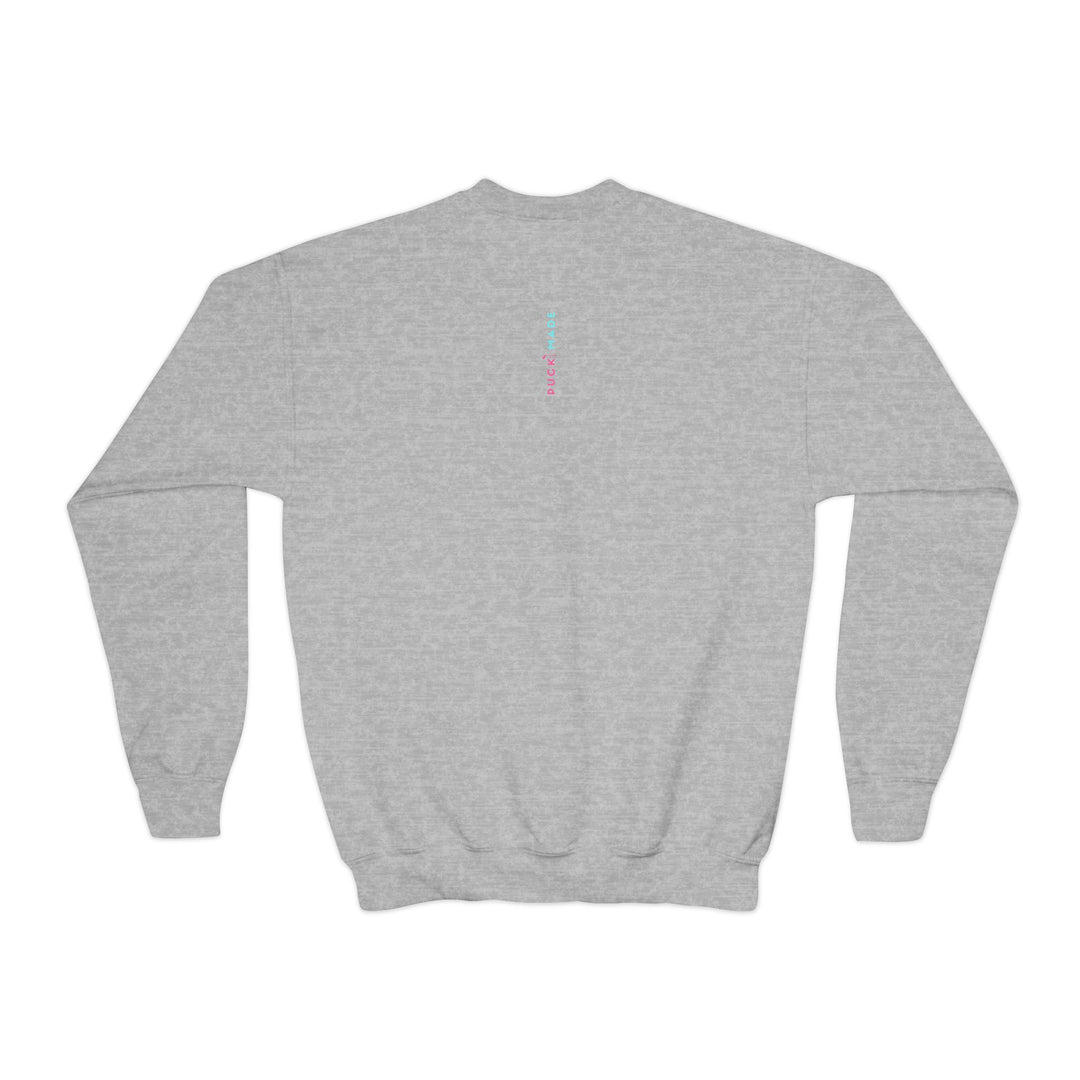 "PuckMade - Rink Flamingo" - Youth Sweatshirt