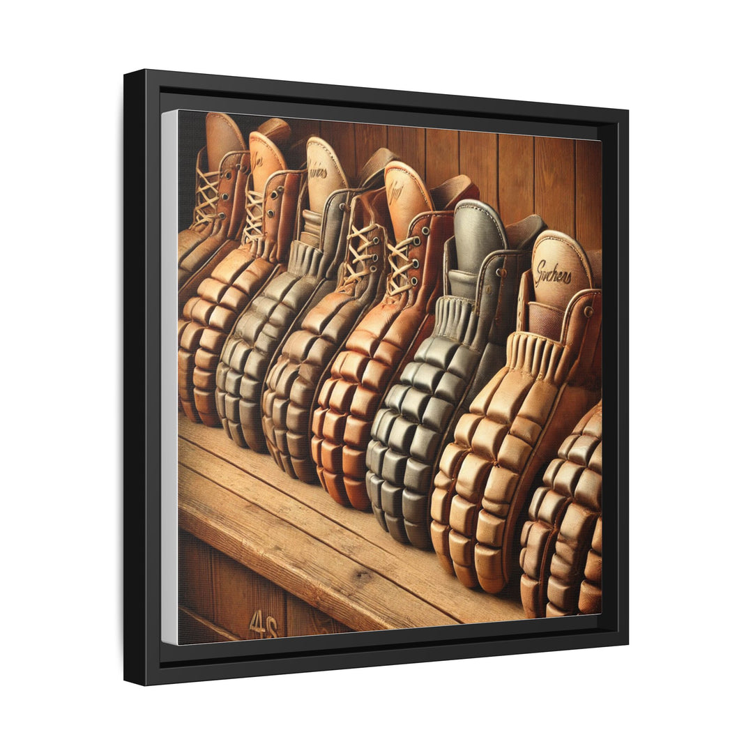 "Vintage Gloves"  - Matte Canvas, Framed