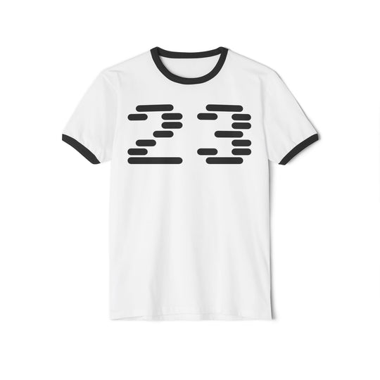 "Ringer #23" - Cotton Ringer T-Shirt