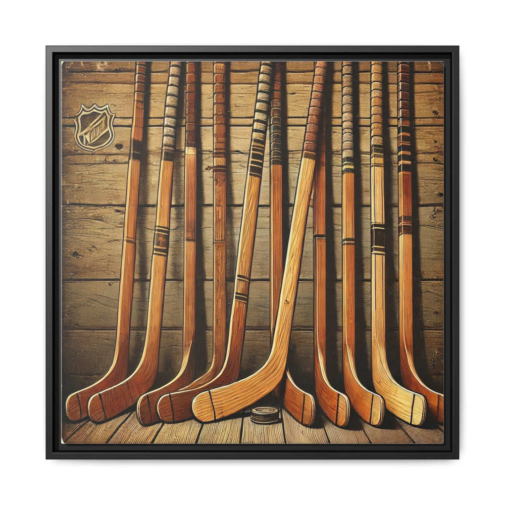 "Vintage Sticks"  - Matte Canvas, Framed