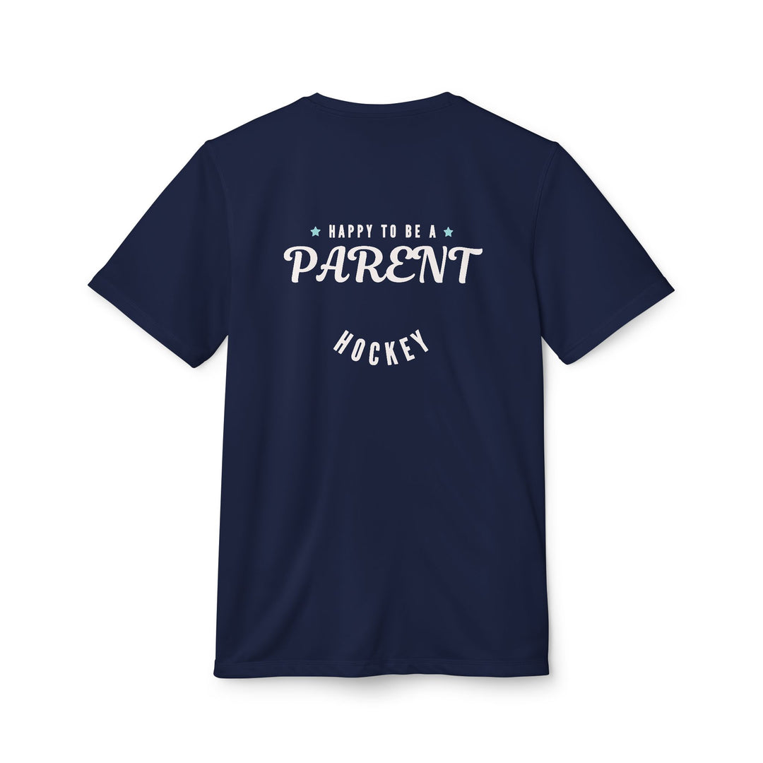 "Proud To Be A Hockey Parent" - adidas Sport T-shirt