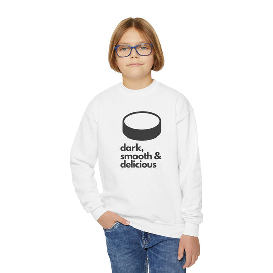 "Dark, Smooth & Delicious" - Youth Sweatshirt