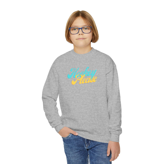 "Hockey Please" - Youth Sweatshirt