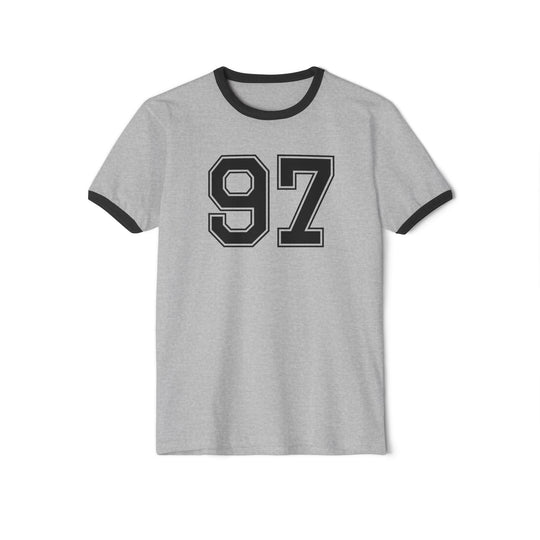 "Ringer #97 - Classic" - Cotton Ringer T-Shirt (Beta)