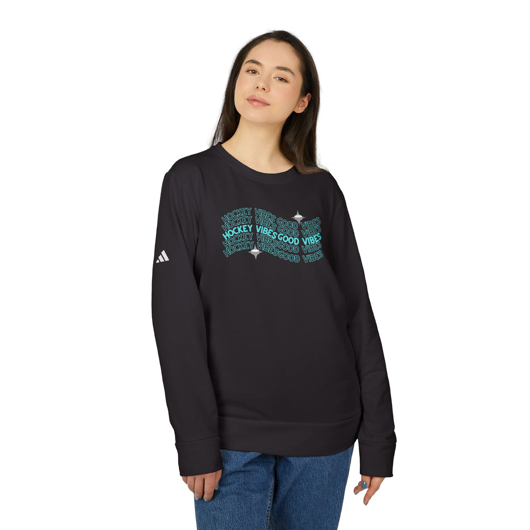 "Hockey Vibes, Good Vibes" - adidas® Sweatshirt