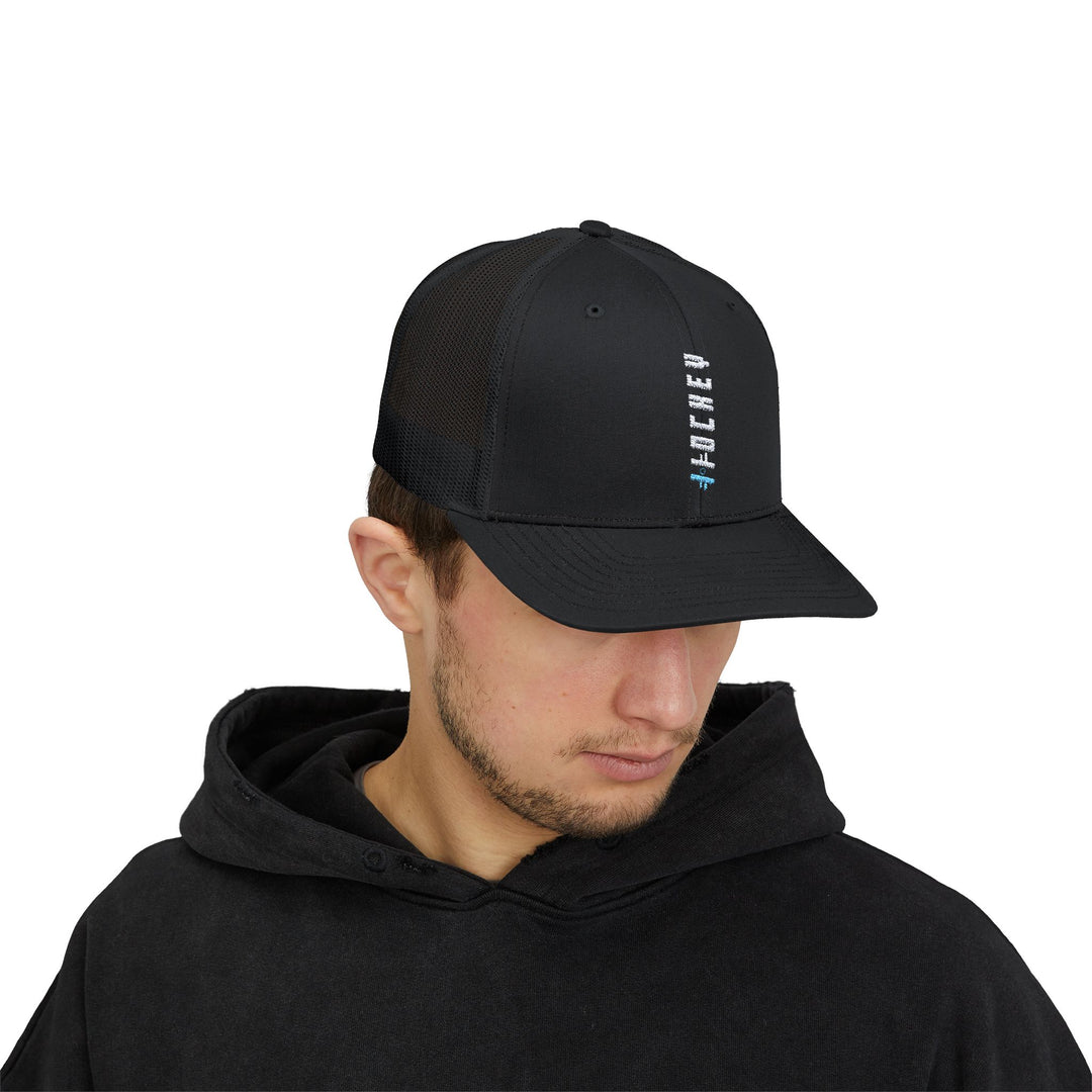 "V1 Hockey MN Logo" - Snapback Trucker Cap