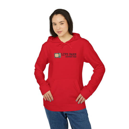 "Live Barn Hockey Fan" - adidas ® Hoodie