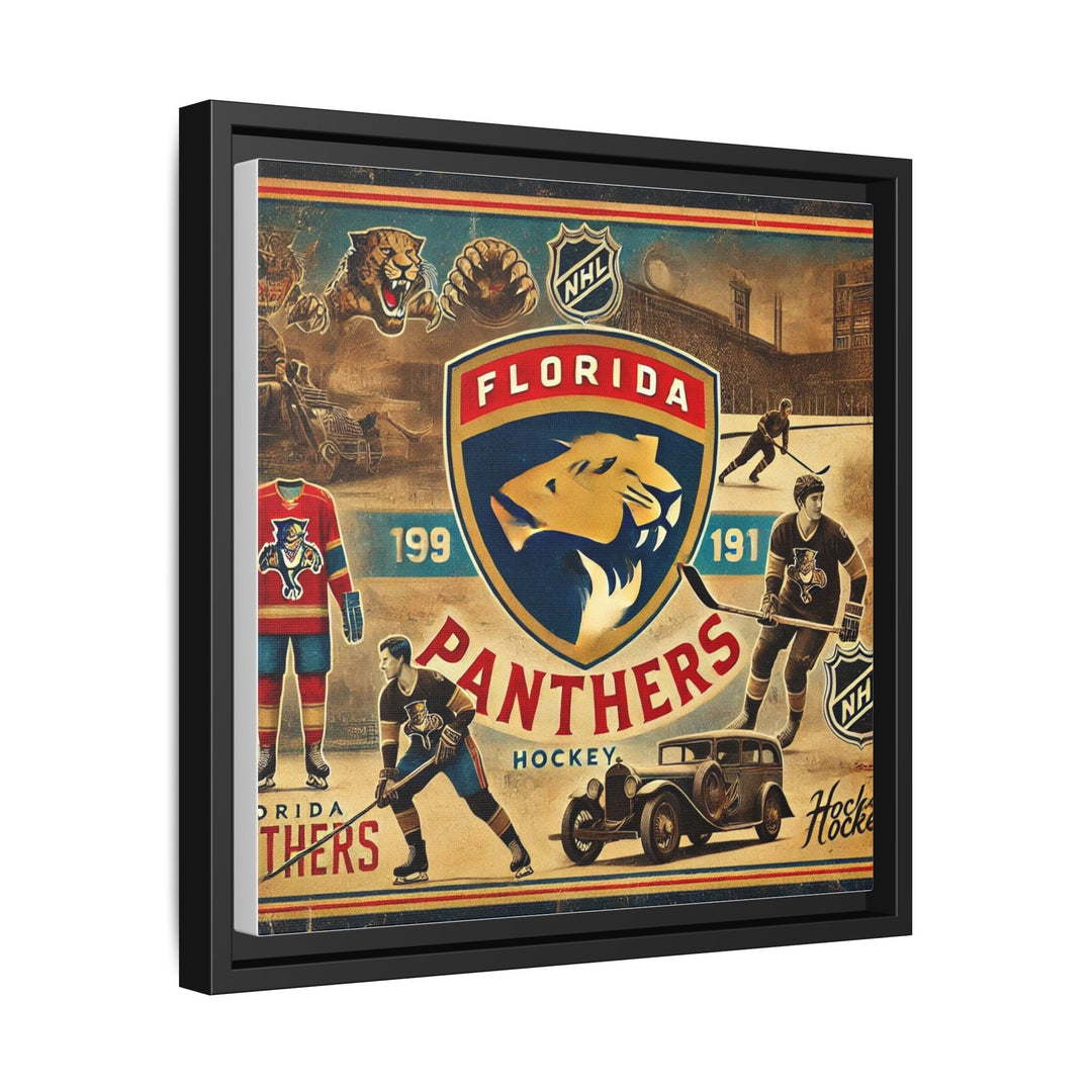 "Florida Panthers"  - Matte Canvas, Framed