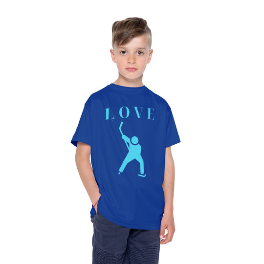 "Player Hockey Love" - Kids Sports T-Shirt