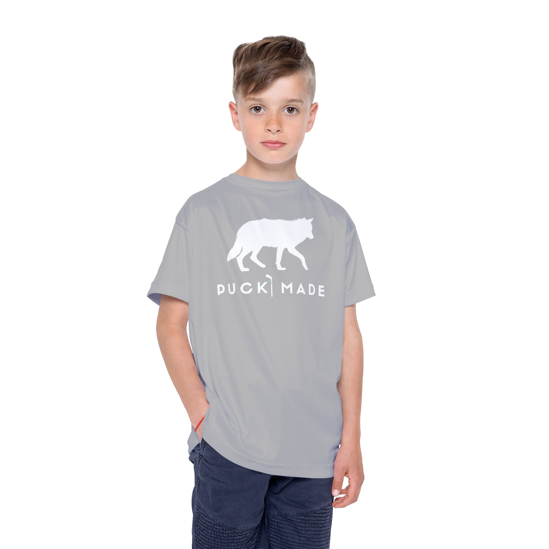 "PuckMade - Wolf" Kids Sports T-Shirt