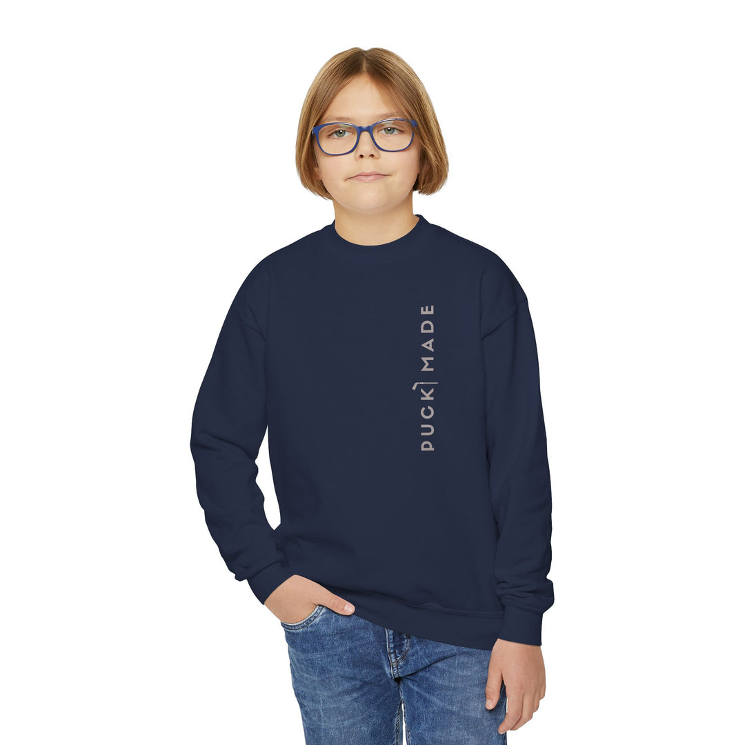 "PuckMade Gray" - Youth Sweatshirt