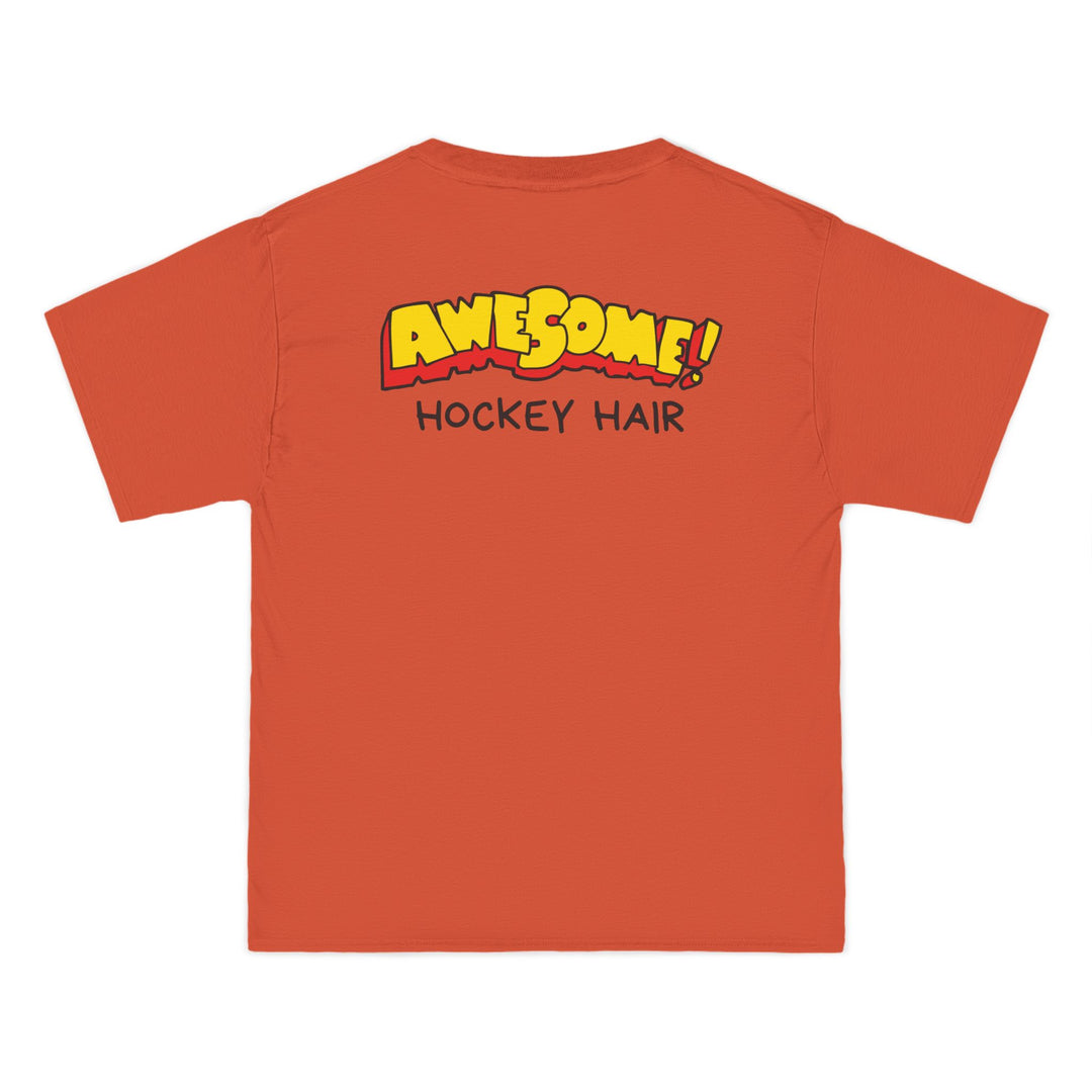 "Awesome Hockey Hair" -  Beefy-T® T-Shirt