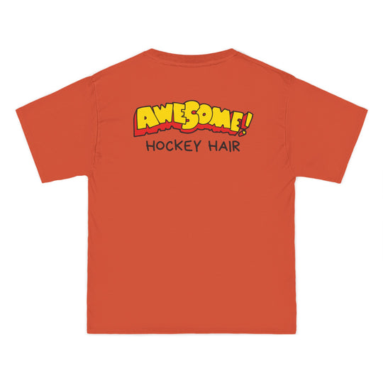 "Awesome Hockey Hair" -  Beefy-T® T-Shirt