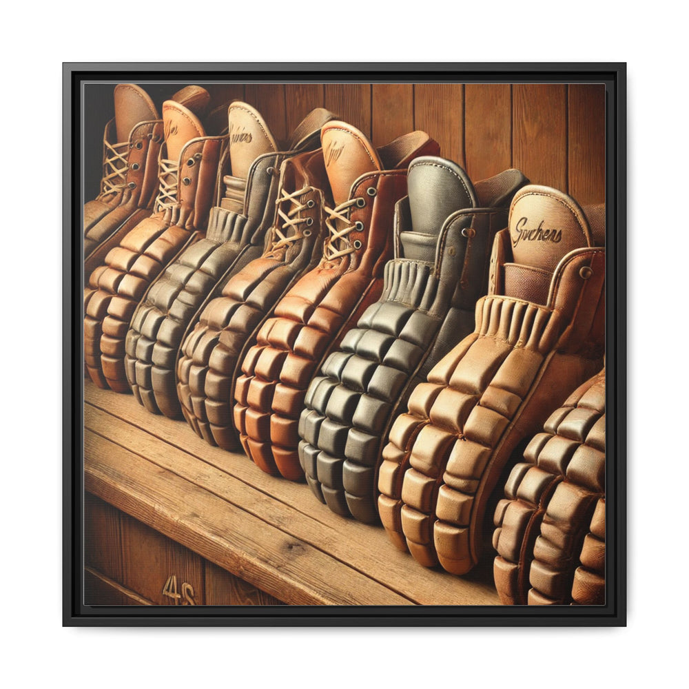 "Vintage Gloves"  - Matte Canvas, Framed