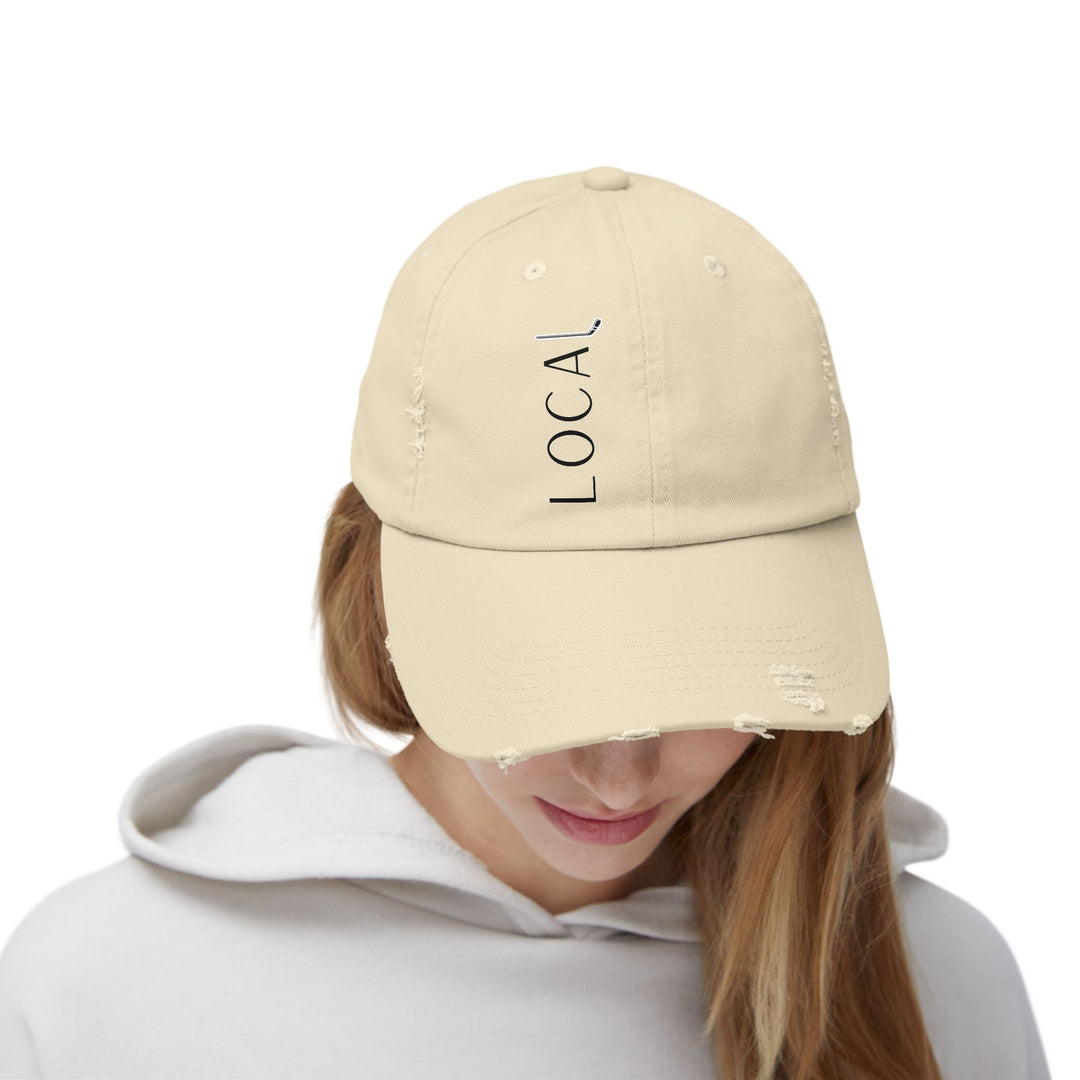 "Local" -  Distressed Cap