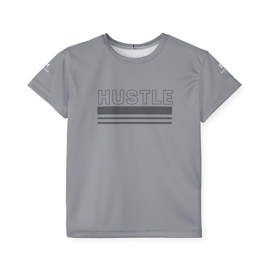 PuckMade - Hustle - Kids Sports T-Shirt