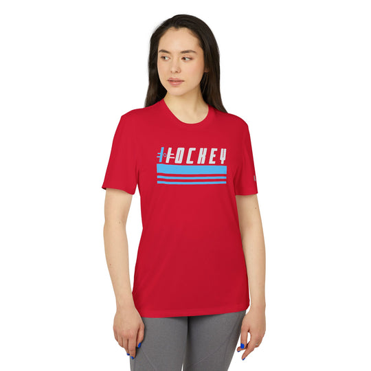 "Hockey Srtipes" - adidas Sport T-shirt