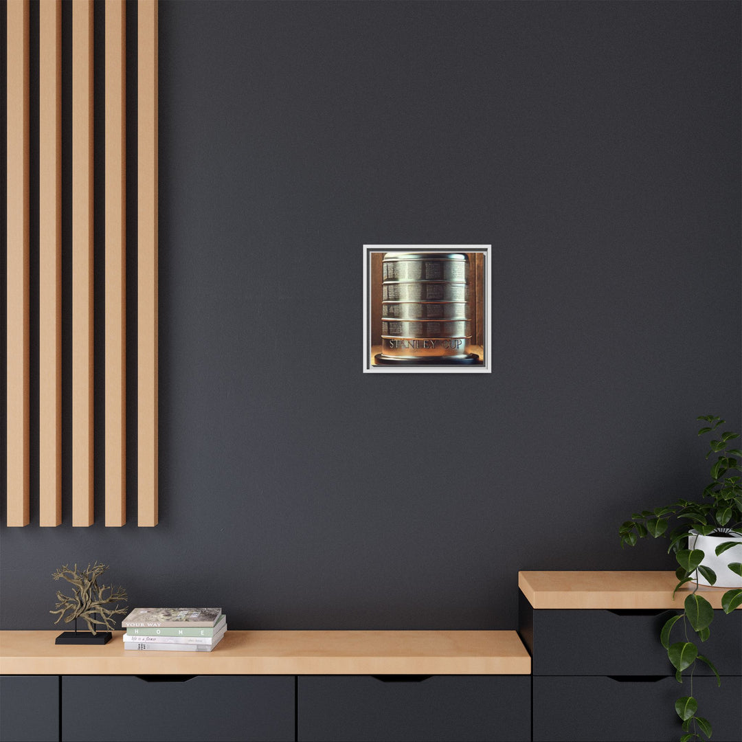 "Vintage Cup"  - Matte Canvas, Framed
