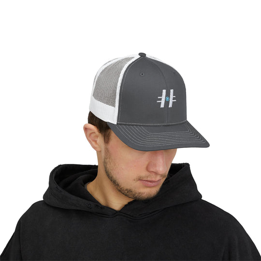 "A1 Hockey MN Logo" - Snapback Trucker Cap