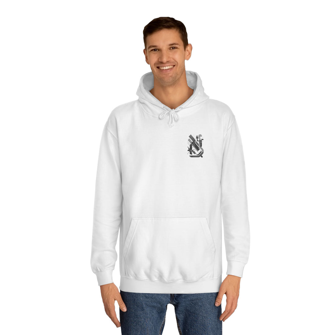 "Stick Rhythm" - Abstract Hoodie