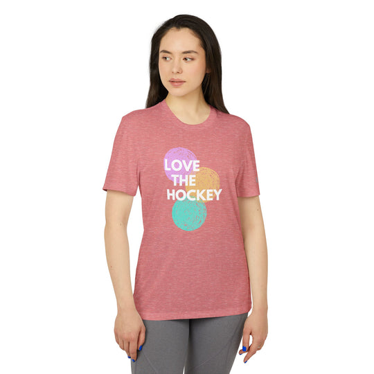 "Love The Hockey" - adidas® Sport T-shirt