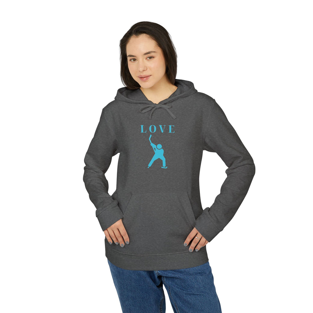 "Player Hockey Love" - adidas ® Hoodie