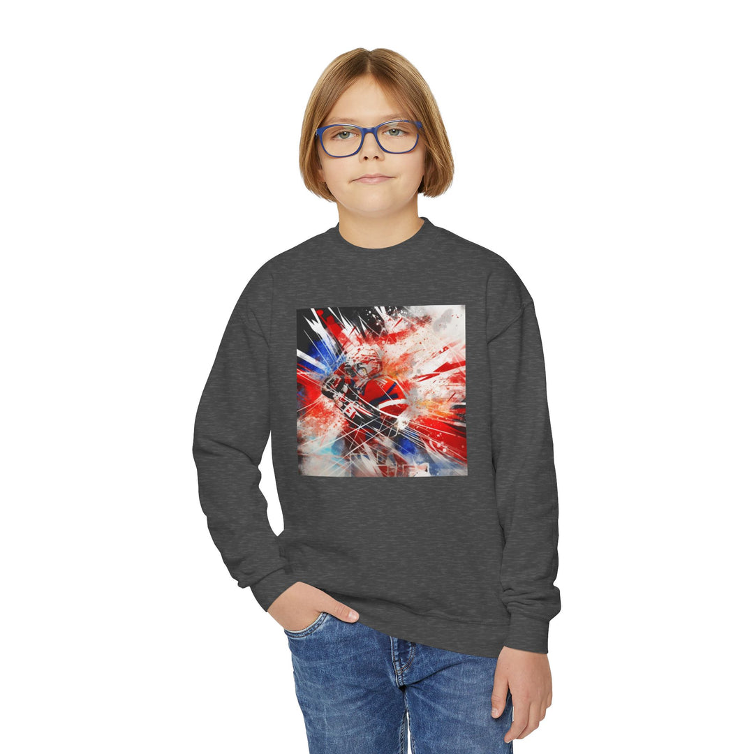 "Hockey Explosion" - Youth Sweatshirt