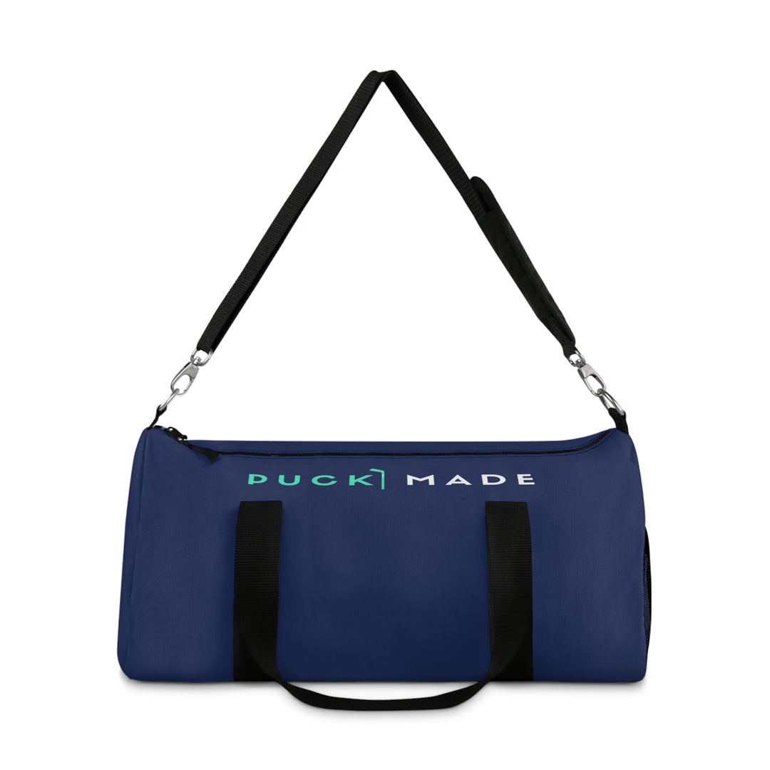 PuckMade - Navy Duffel Bag