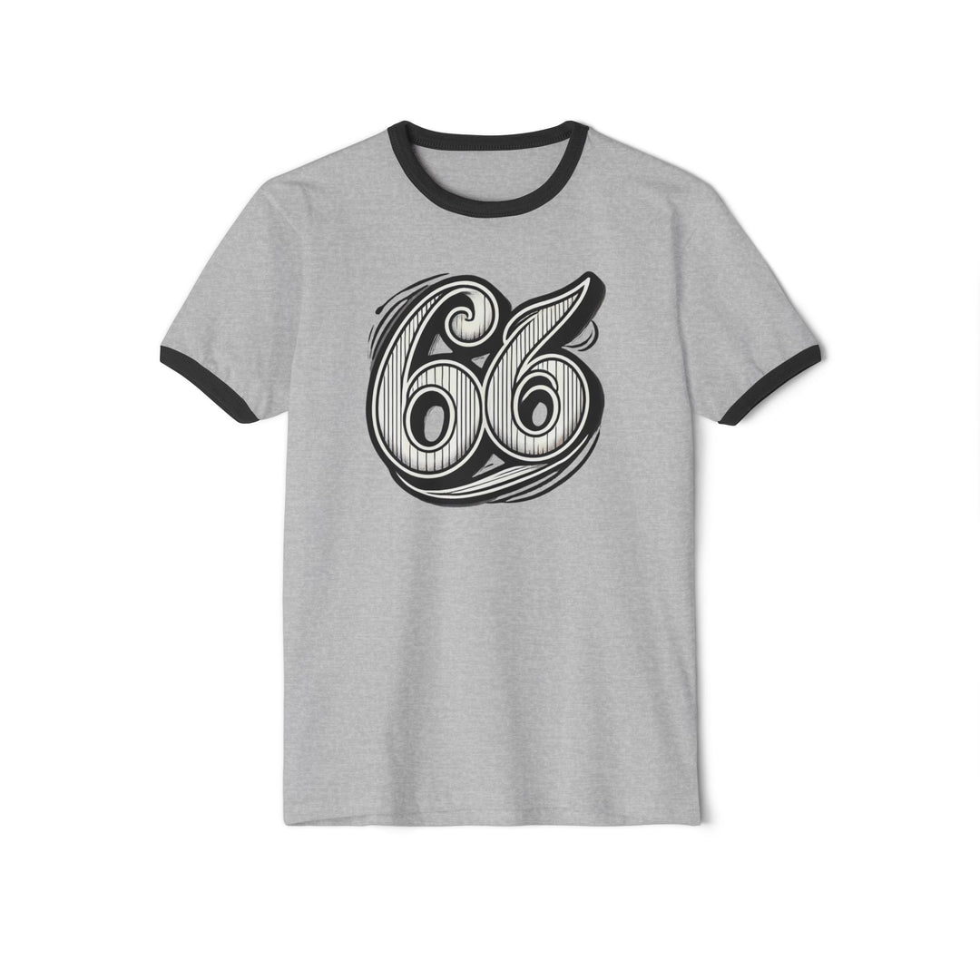 "#66 - Lemieux" - Cotton Ringer T-Shirt