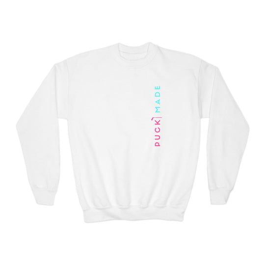 "PuckMade - Rink Flamingo" - Youth Sweatshirt