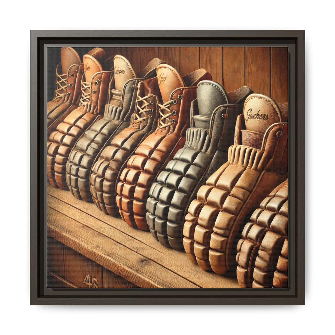 "Vintage Gloves"  - Matte Canvas, Framed