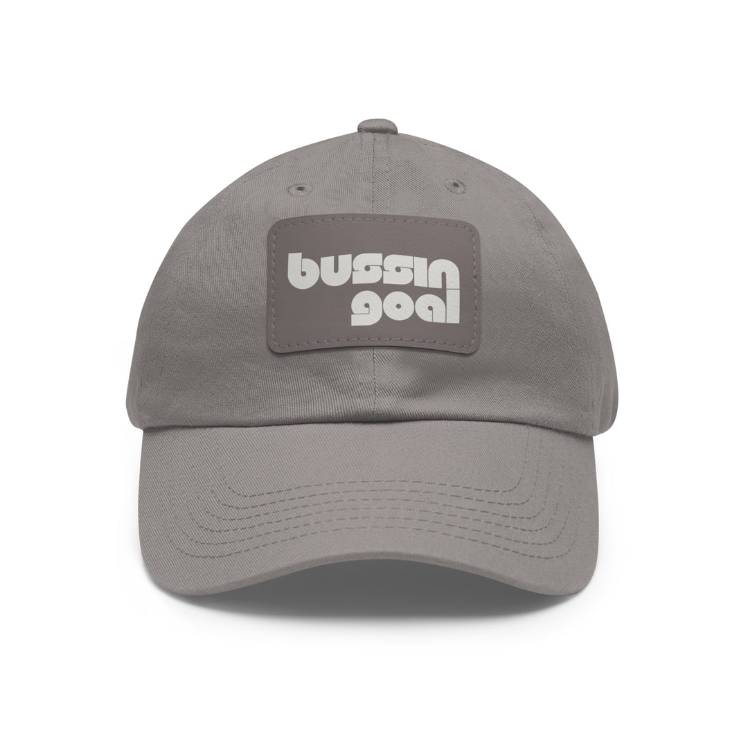 "Bussin Goal" - Leather Patch Hat