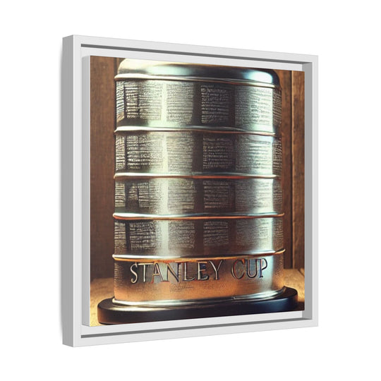 "Vintage Cup"  - Matte Canvas, Framed