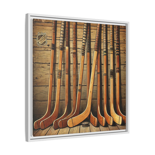 "Vintage Sticks"  - Matte Canvas, Framed