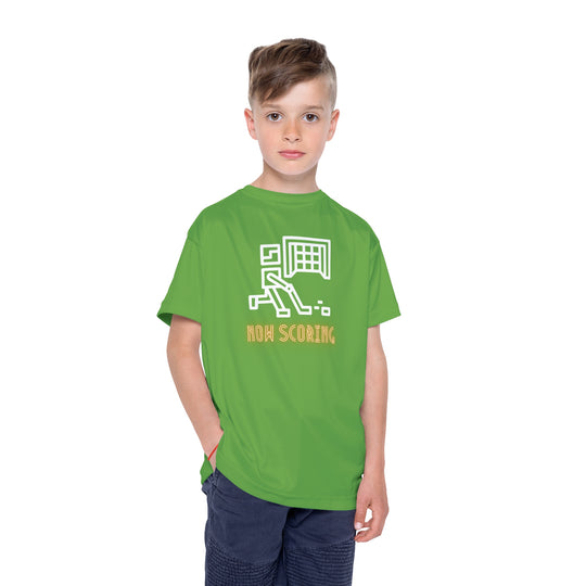 "Now Scoring" - Kids Sports T-Shirt