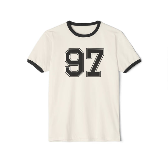 "Ringer #97 - Classic" - Cotton Ringer T-Shirt (Beta)