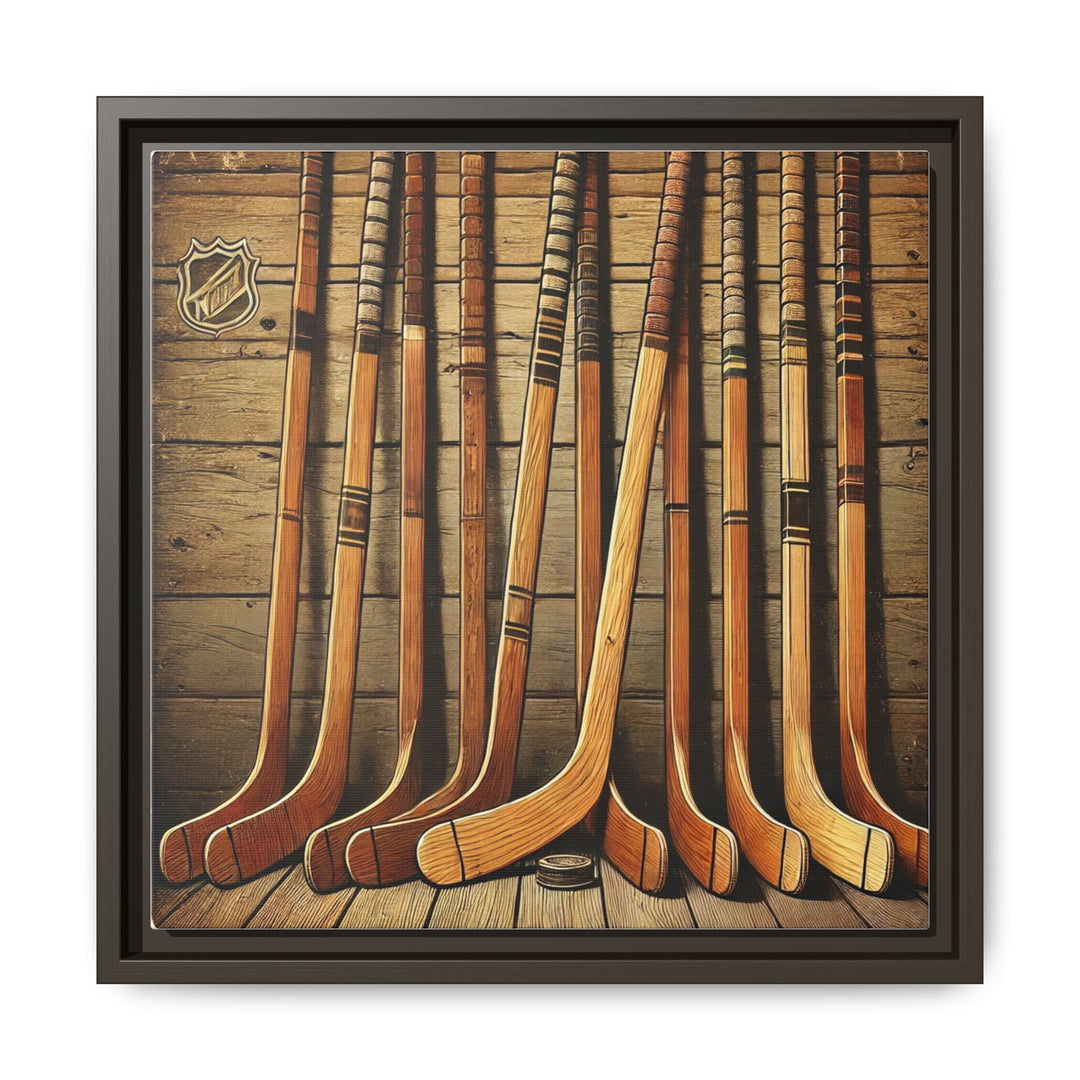 "Vintage Sticks"  - Matte Canvas, Framed