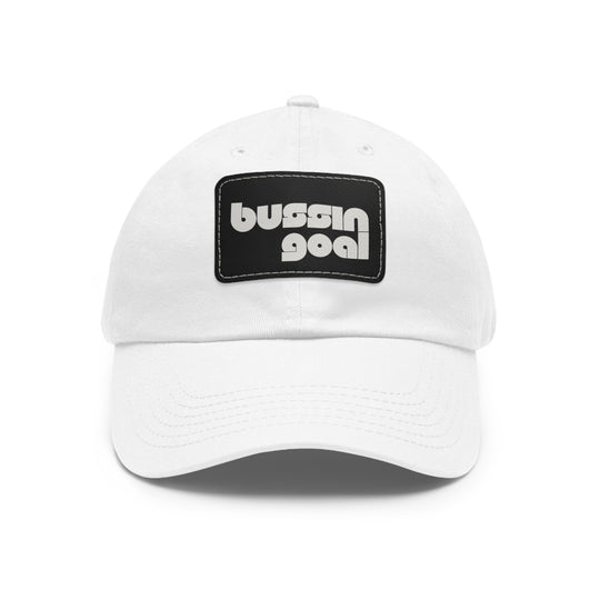 "Bussin Goal" - Leather Patch Hat